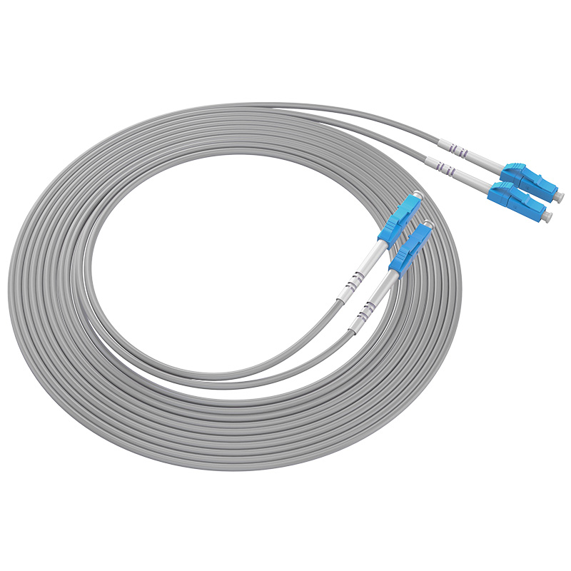 多模双芯光纤跳线灰色铠装（FC-SC-LC-ST）